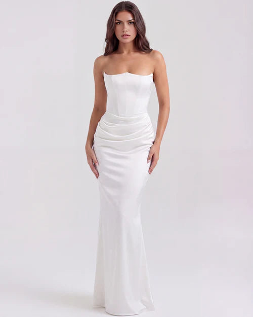 Vivienne | Sculpted Evening Dres
