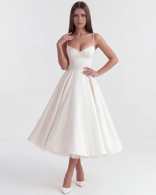 Élodie | Sculpted Tulle Dress