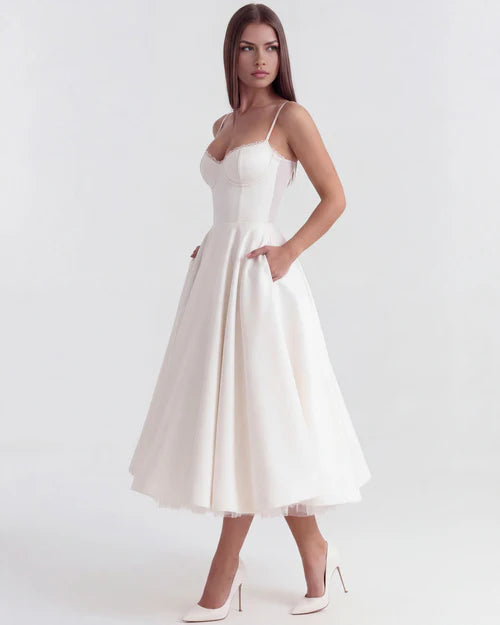 Élodie | Sculpted Tulle Dress