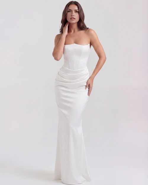 Vivienne | Sculpted Evening Dres