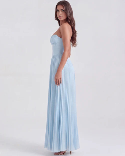 Isolde | Sculpted Pleat Dress