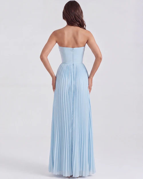 Isolde | Sculpted Pleat Dress