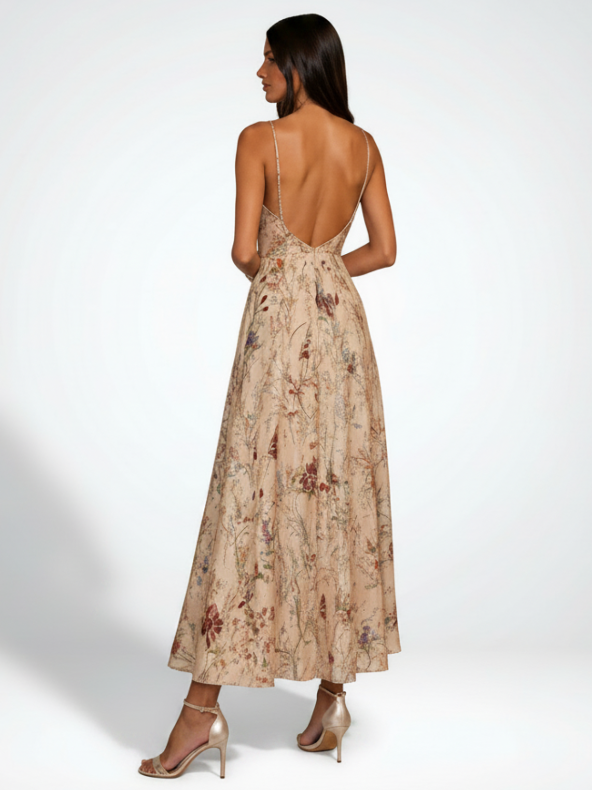 Marielle | Botanical Print Dress