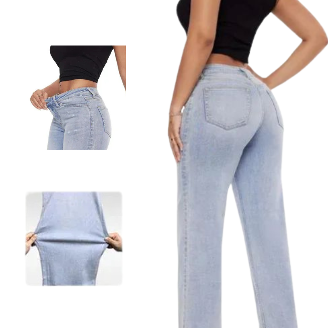 Formuojantys tamprūs džinsai „Shape Fit“