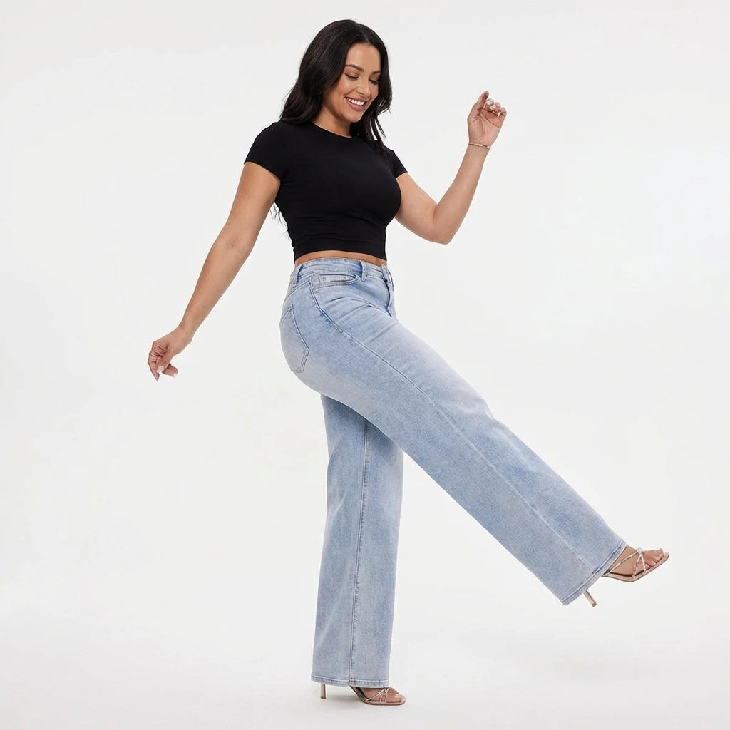 Formuojantys tamprūs džinsai „Shape Fit“